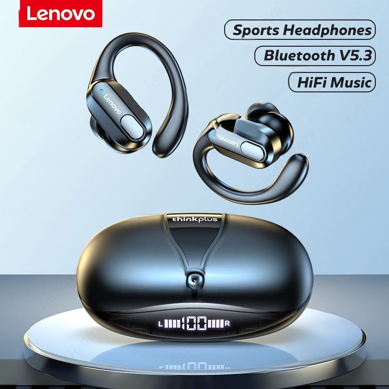 Lenovo XT80 Tai Nghe Thể Thao Không Dây Điện Thoại Bluetooth 5.3 Chống Nước Hifi Có Đèn Led Micro Khử Tiếng Ồn